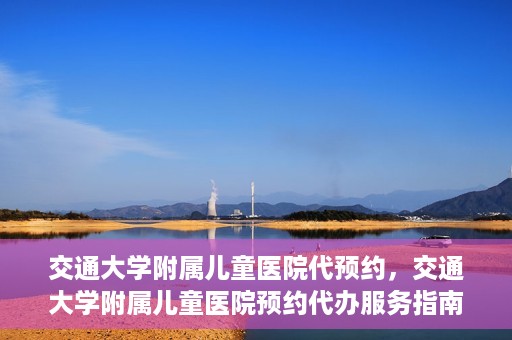 交通大学附属儿童医院代预约，交通大学附属儿童医院预约代办服务指南