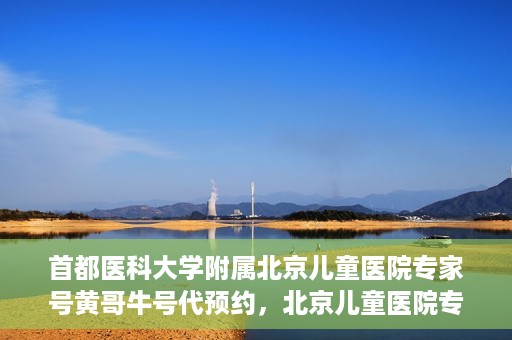 首都医科大学附属北京儿童医院专家号黄哥牛号代预约，北京儿童医院专家黄哥牛号预约攻略，专业代预约服务解读