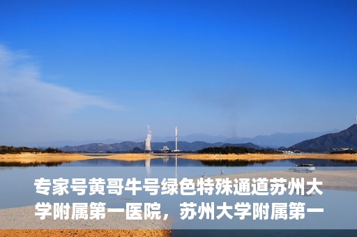 专家号黄哥牛号绿色特殊通道苏州大学附属第一医院，苏州大学附属第一医院开通绿色特殊通道——专家号黄哥牛号服务