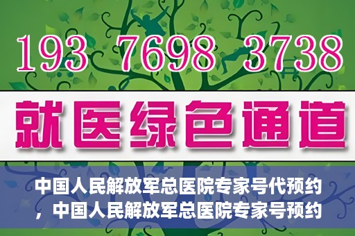 中国人民解放军总医院专家号代预约，中国人民解放军总医院专家号预约服务解析