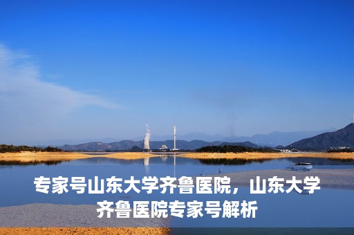 专家号山东大学齐鲁医院，山东大学齐鲁医院专家号解析