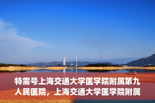 特需号上海交通大学医学院附属第九人民医院，上海交通大学医学院附属第九人民医院特需号服务介绍