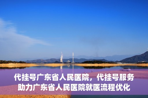 代挂号广东省人民医院，代挂号服务助力广东省人民医院就医流程优化
