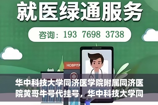 华中科技大学同济医学院附属同济医院黄哥牛号代挂号，华中科技大学同济医院黄哥牛号代挂号背后的故事