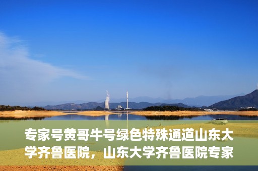 专家号黄哥牛号绿色特殊通道山东大学齐鲁医院，山东大学齐鲁医院专家号黄哥牛号绿色特殊通道揭秘