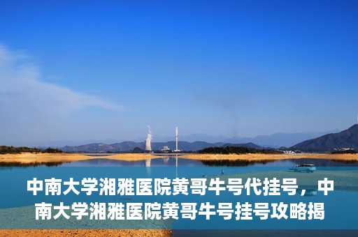 中南大学湘雅医院黄哥牛号代挂号，中南大学湘雅医院黄哥牛号挂号攻略揭秘