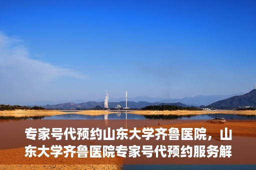 专家号代预约山东大学齐鲁医院，山东大学齐鲁医院专家号代预约服务解析