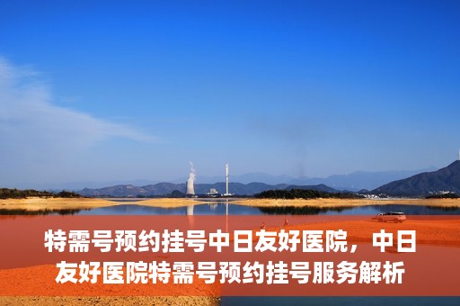 特需号预约挂号中日友好医院，中日友好医院特需号预约挂号服务解析