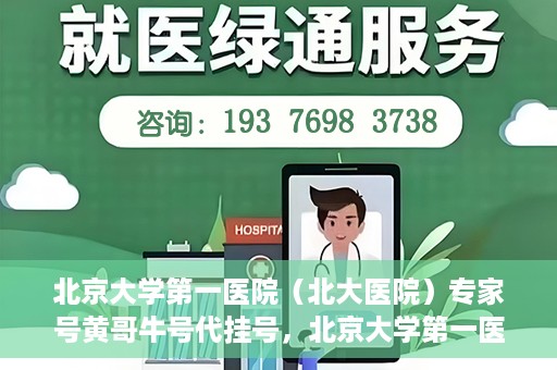 北京大学第一医院（北大医院）专家号黄哥牛号代挂号，北京大学第一医院专家号代挂号服务解析，黄哥牛号代挂号详解