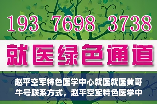 赵平空军特色医学中心就医就医黄哥牛号联系方式，赵平空军特色医学中心就医攻略，黄哥牛号联系方式揭秘