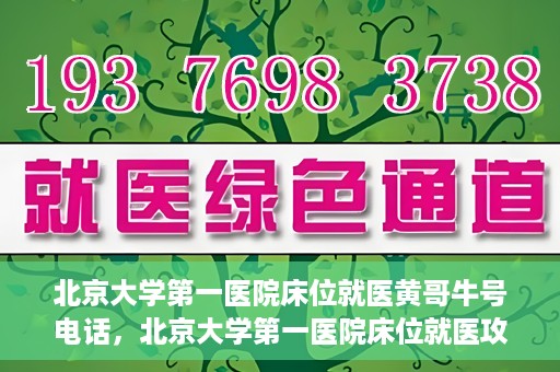 北京大学第一医院床位就医黄哥牛号电话，北京大学第一医院床位就医攻略，黄哥牛号电话全解析
