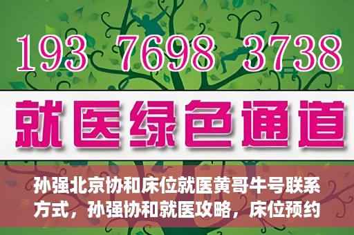 孙强北京协和床位就医黄哥牛号联系方式，孙强协和就医攻略，床位预约与黄哥牛号联系方式揭秘
