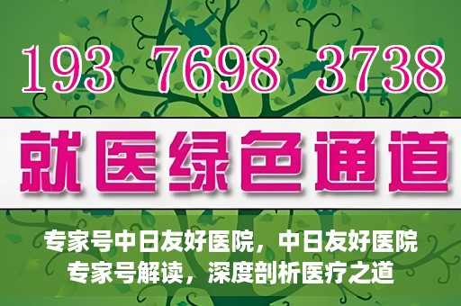 专家号中日友好医院，中日友好医院专家号解读，深度剖析医疗之道