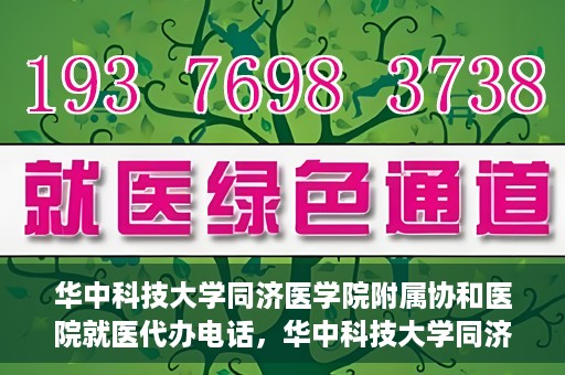 华中科技大学同济医学院附属协和医院就医代办电话，华中科技大学同济医学院附属协和医院就医代办服务热线详解