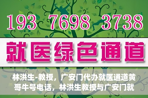 林洪生-教授，广安门代办就医通道黄哥牛号电话，林洪生教授与广安门就医通道背后的故事，黄哥牛号电话揭秘