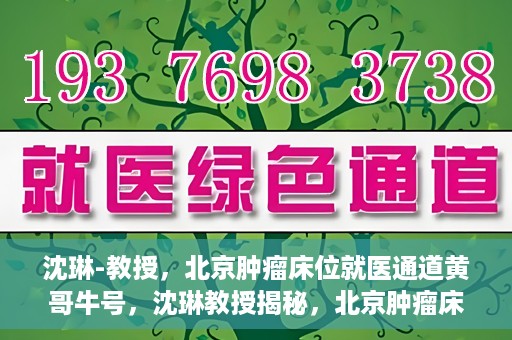 沈琳-教授，北京肿瘤床位就医通道黄哥牛号，沈琳教授揭秘，北京肿瘤床位就医通道黄哥牛号