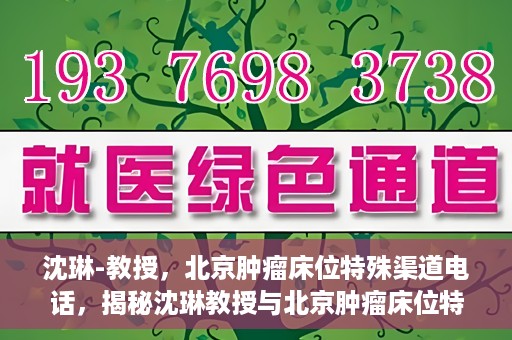 沈琳-教授，北京肿瘤床位特殊渠道电话，揭秘沈琳教授与北京肿瘤床位特殊渠道电话的幕后故事