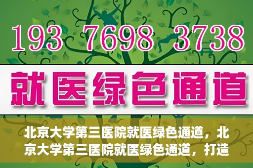 北京大学第三医院就医绿色通道，北京大学第三医院就医绿色通道，打造便捷医疗体验新篇章