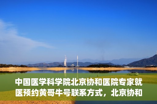 中国医学科学院北京协和医院专家就医预约黄哥牛号联系方式，北京协和医院专家黄哥牛号预约攻略，专家联系方式与就医预约指南