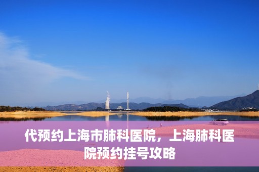 代预约上海市肺科医院，上海肺科医院预约挂号攻略