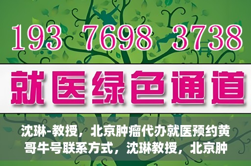 沈琳-教授，北京肿瘤代办就医预约黄哥牛号联系方式，沈琳教授，北京肿瘤就医预约联系方式及黄哥牛号就医指南
