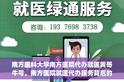 南方医科大学南方医院代办就医黄哥牛号，南方医院就医代办服务背后的故事，黄哥牛号引领就医新风尚