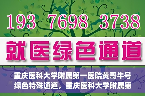 重庆医科大学附属第一医院黄哥牛号绿色特殊通道，重庆医科大学附属第一医院黄哥牛号绿色特殊通道，就医新选择
