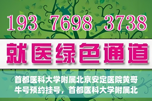 首都医科大学附属北京安定医院黄哥牛号预约挂号，首都医科大学附属北京安定医院黄哥牛号预约挂号指南