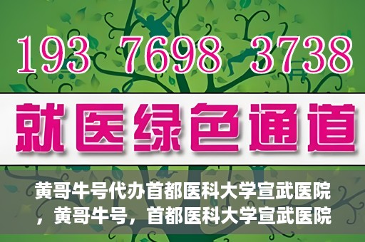 黄哥牛号代办首都医科大学宣武医院，黄哥牛号，首都医科大学宣武医院代办服务