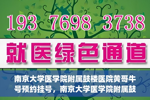 南京大学医学院附属鼓楼医院黄哥牛号预约挂号，南京大学医学院附属鼓楼医院黄哥牛号预约挂号攻略解析