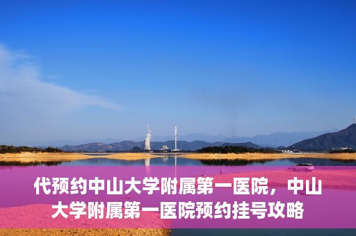 代预约中山大学附属第一医院，中山大学附属第一医院预约挂号攻略