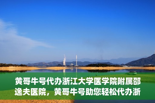 黄哥牛号代办浙江大学医学院附属邵逸夫医院，黄哥牛号助您轻松代办浙江大学医学院附属邵逸夫医院事务