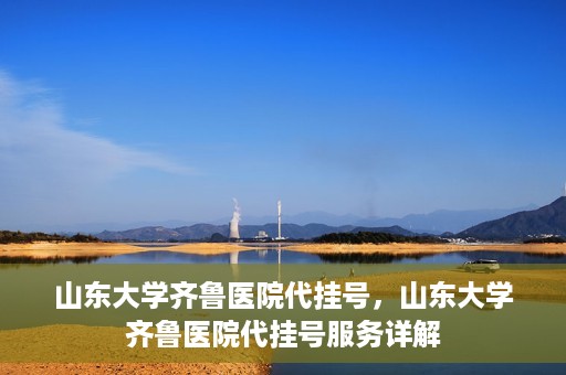 山东大学齐鲁医院代挂号，山东大学齐鲁医院代挂号服务详解