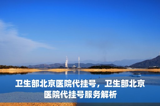 卫生部北京医院代挂号，卫生部北京医院代挂号服务解析