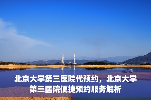 北京大学第三医院代预约，北京大学第三医院便捷预约服务解析
