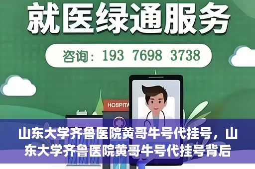 山东大学齐鲁医院黄哥牛号代挂号，山东大学齐鲁医院黄哥牛号代挂号背后的故事与探索