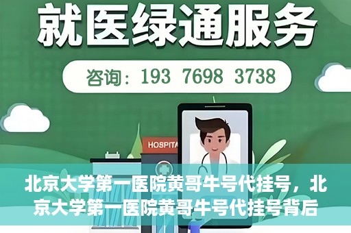 北京大学第一医院黄哥牛号代挂号，北京大学第一医院黄哥牛号代挂号背后的故事与真相探索