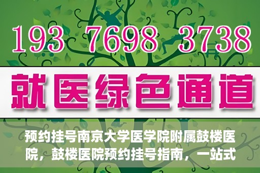 预约挂号南京大学医学院附属鼓楼医院，鼓楼医院预约挂号指南，一站式解决您的就医预约需求