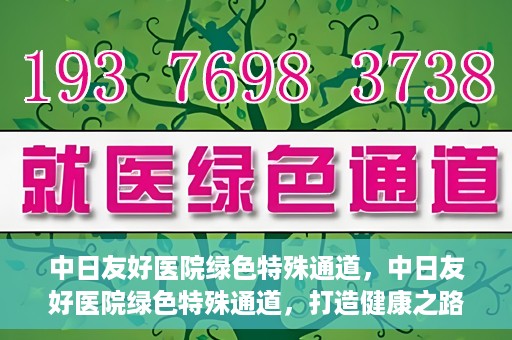 中日友好医院绿色特殊通道，中日友好医院绿色特殊通道，打造健康之路的新篇章