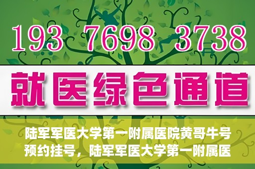 陆军军医大学第一附属医院黄哥牛号预约挂号，陆军军医大学第一附属医院黄哥牛号预约挂号指南，轻松挂号，健康无忧！
