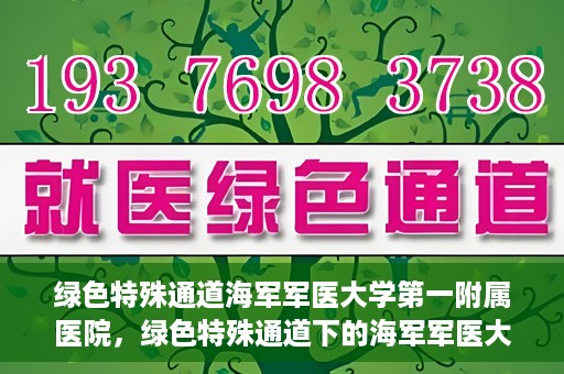 绿色特殊通道海军军医大学第一附属医院，绿色特殊通道下的海军军医大学第一附属医院探索与实践