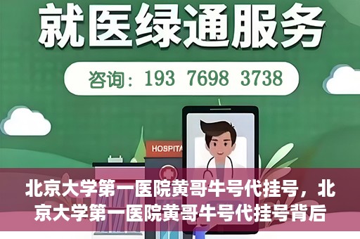 北京大学第一医院黄哥牛号代挂号，北京大学第一医院黄哥牛号代挂号背后的故事与真相探索