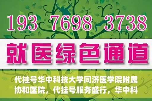 代挂号华中科技大学同济医学院附属协和医院，代挂号服务盛行，华中科技大学同济医学院附属协和医院如何应对挑战？