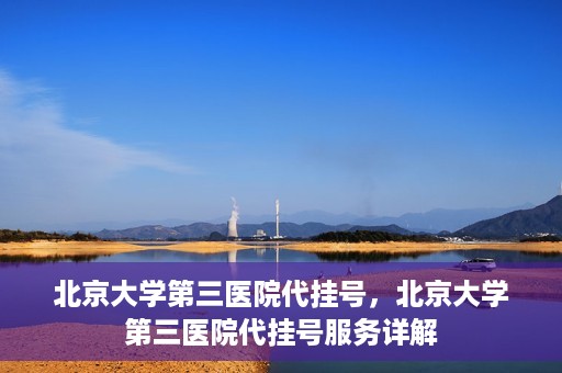 北京大学第三医院代挂号，北京大学第三医院代挂号服务详解