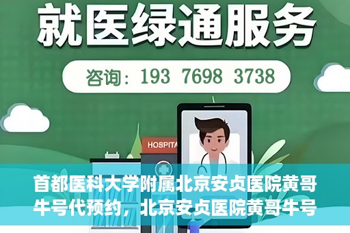 首都医科大学附属北京安贞医院黄哥牛号代预约，北京安贞医院黄哥牛号预约服务解析