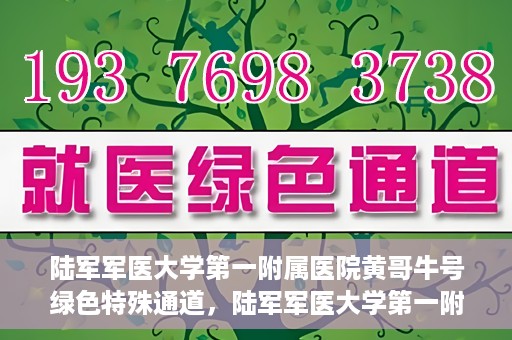 陆军军医大学第一附属医院黄哥牛号绿色特殊通道，陆军军医大学第一附属医院黄哥牛号，绿色特殊通道开启健康之门
